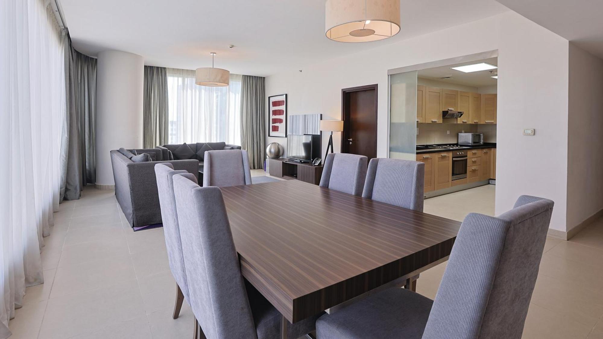 Nassima Tower Hotel Apartments Dubai Exterior foto A typical apartment interior